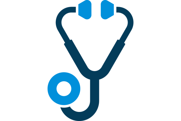 A stethoscope icon