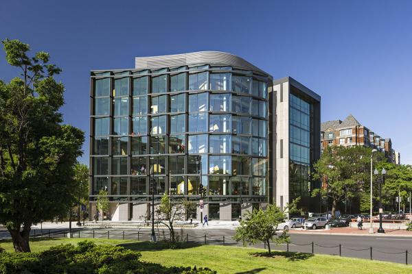 Exterior of Milken Institute of Public Health